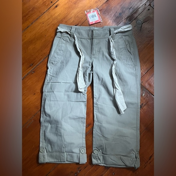 North Face NWT west hammerland capri dune beige women’s size 6 regular - Picture 1 of 6